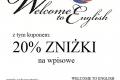 Szko�a j�zykowa WELCOME TO ENGLISH zaprasza dzieci i m�odzie�