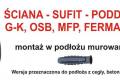 MICHNOSYSTEM-Innowacyjny System Montau Pyt Karton-Gips/OSB (ciana-Sufit-Podoga)Gliwice