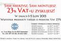 Rolety aluzje - Kupuj bez Vat-u - 23 % 1-5 Luty 2013 Wszystko - 23 % / Sosnowiec